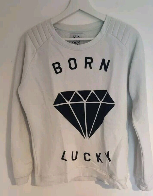 Zoe Karssen  Women's Born Lucky Sweatshirt Size M