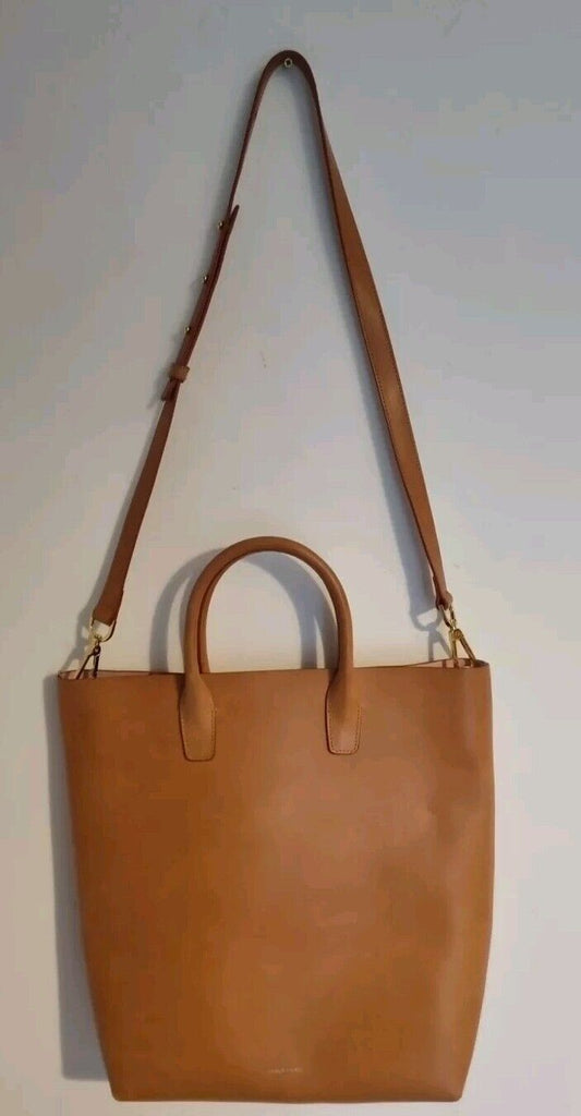 Mansur Gavriel Made In Italy Women's Tan Large Shoulder Bag