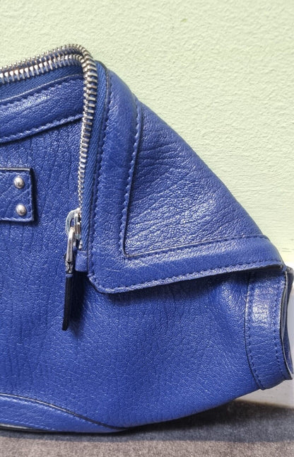 Gorgeous Genuine Alexander McQueen Women's Blue Clutch Bag