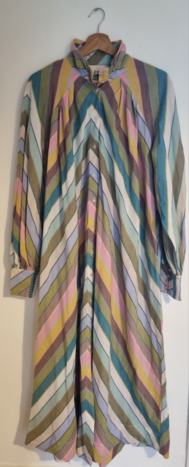 ALEMAIS Women's 100% Cotton Gorgeous Maxi Dress Size XL