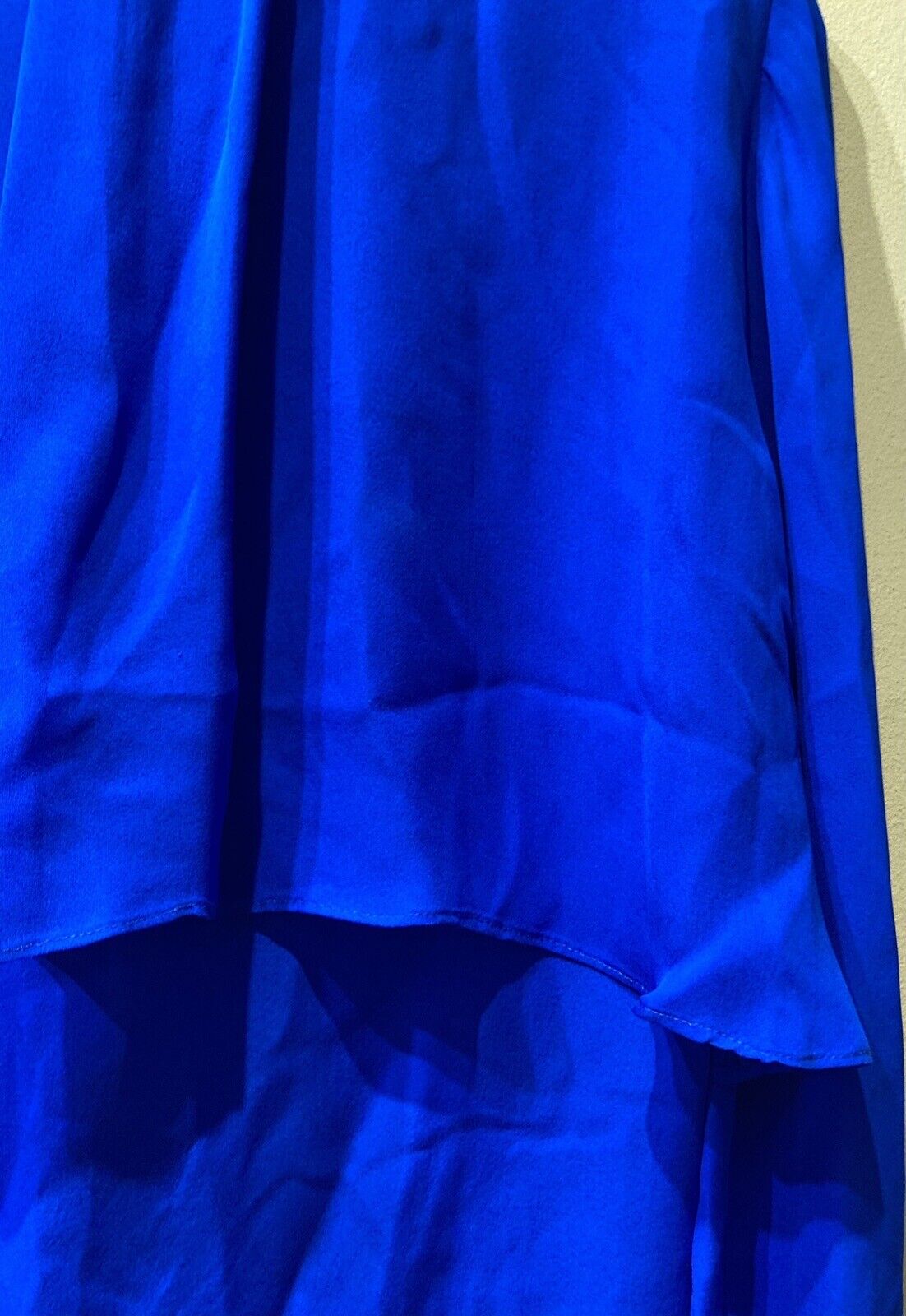 Parkes Women's 100% Silk Blue Blouse Size Small