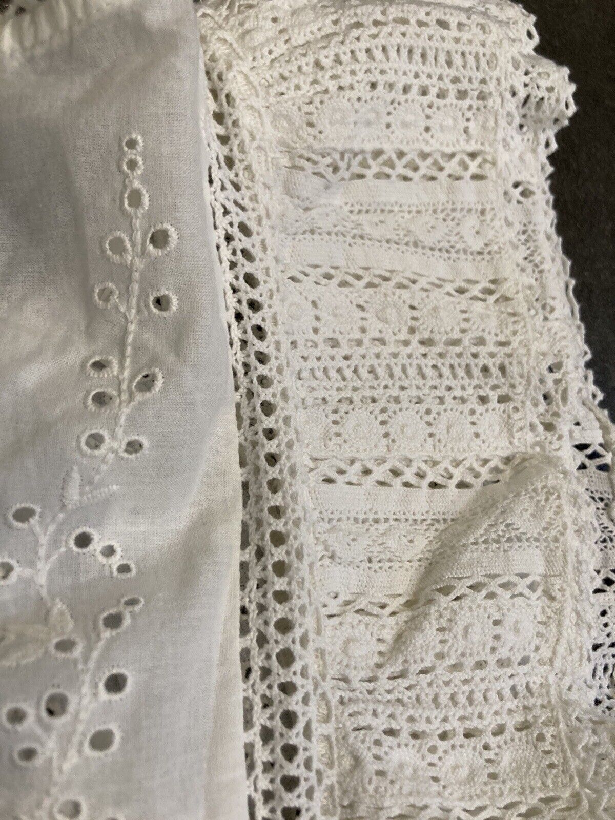 SEA Women's Cotton, Broiderie Anglaise Blouse Size XS