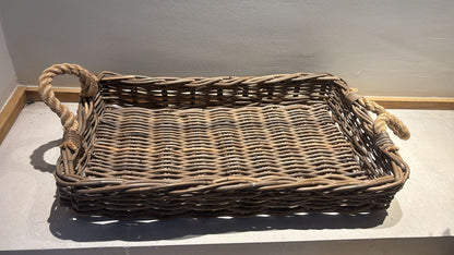 Wicker Basket Tray