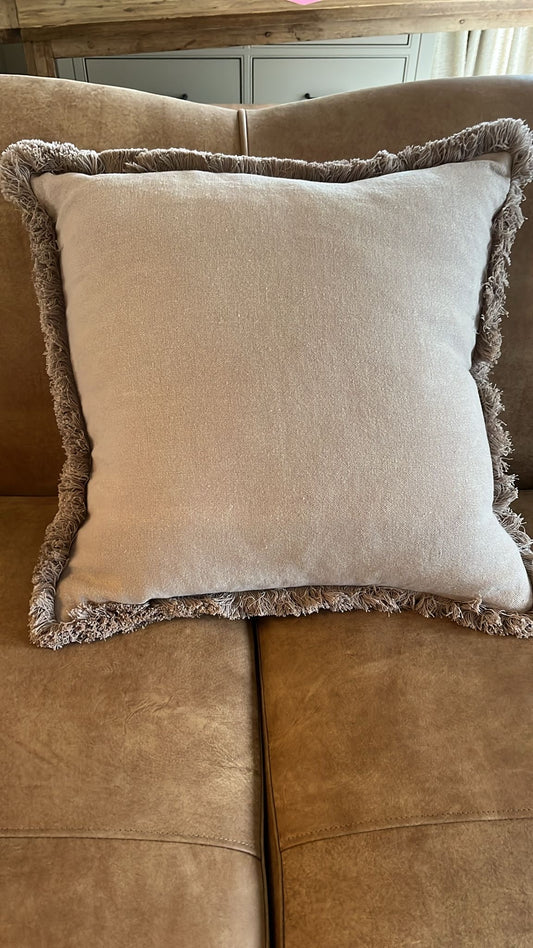 Pair of Beige Cushions