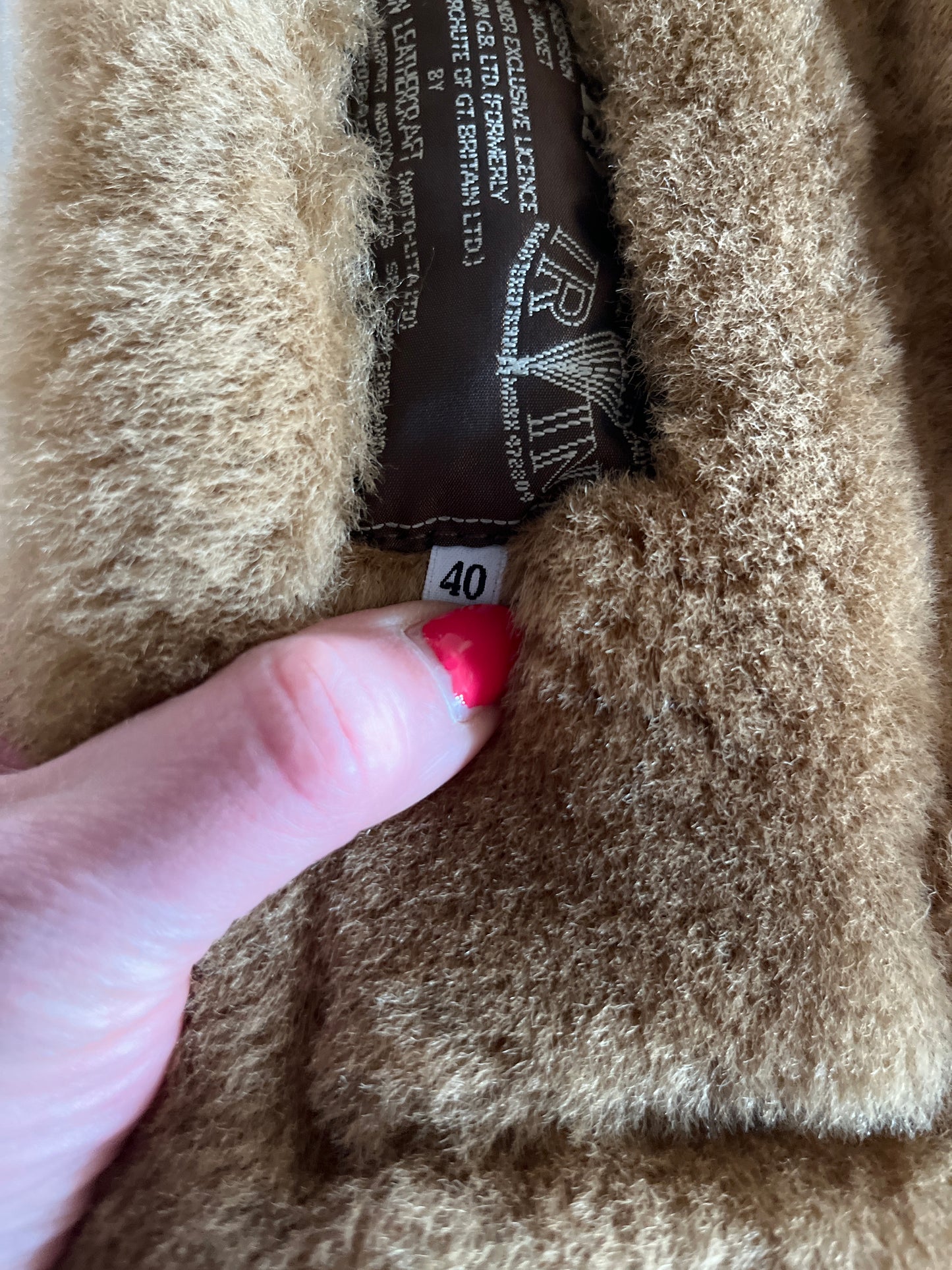Irvin RAF Sheepskin Flying Jacket
