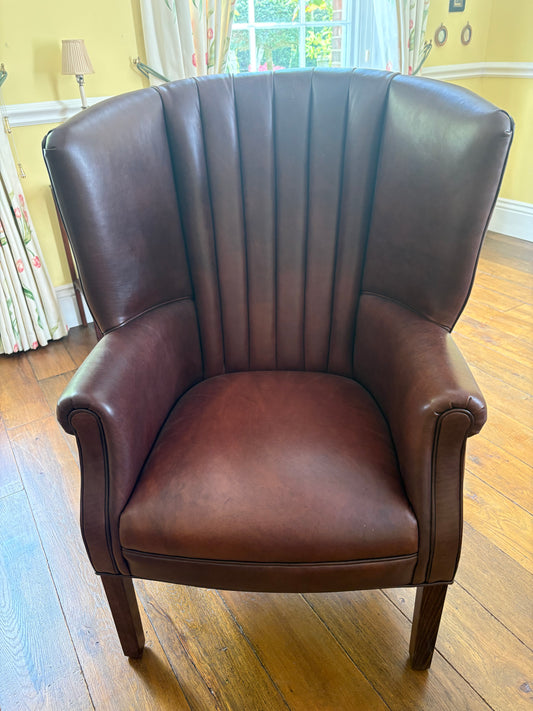 Tusting Leather Armchair