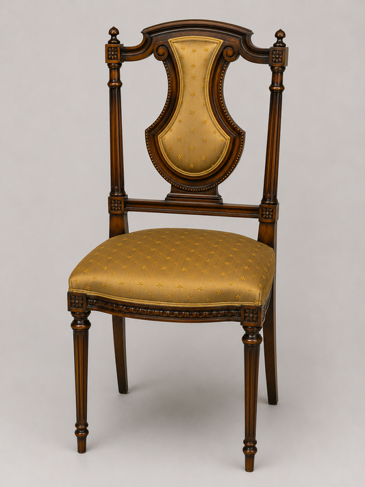 Theodore Alexander Regency Louis XVI Style Upholstered Dining Chair