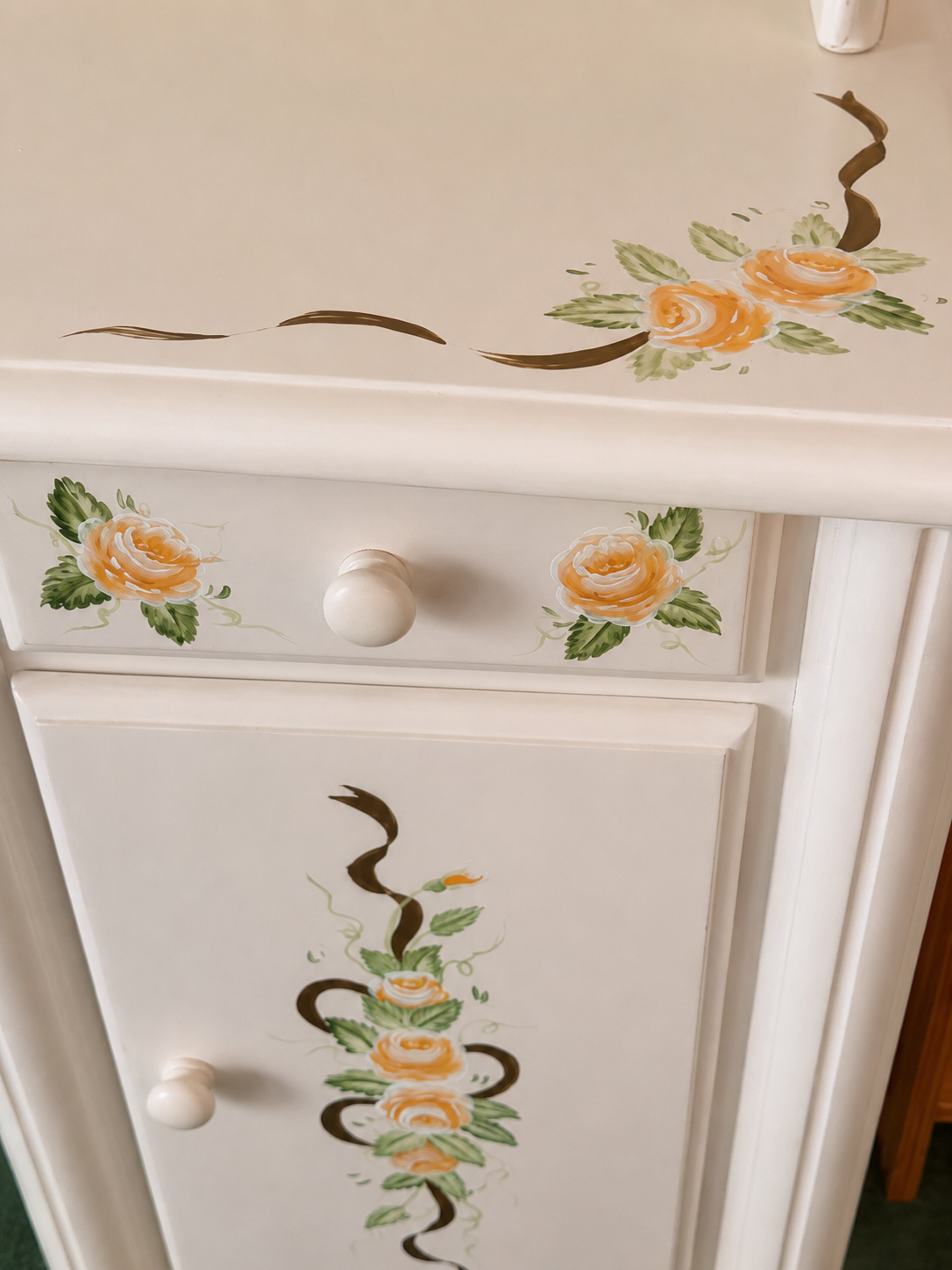 Decorative Desk and Computer Station