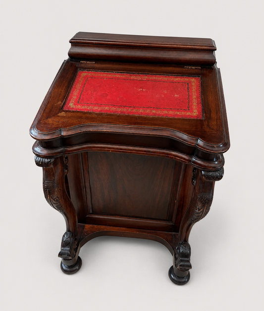 Victorian Style Mahogany Davenport Writing Desk
