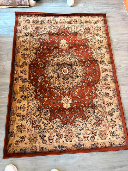 Pasha Traditional Brown Rug