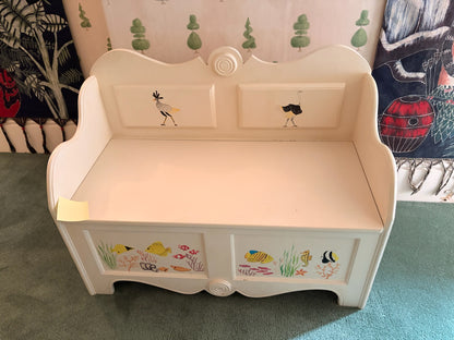 Hand Painted Wooden Children's Storage