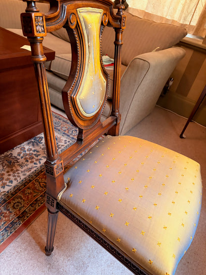 Theodore Alexander Regency Louis XVI Style Upholstered Dining Chair