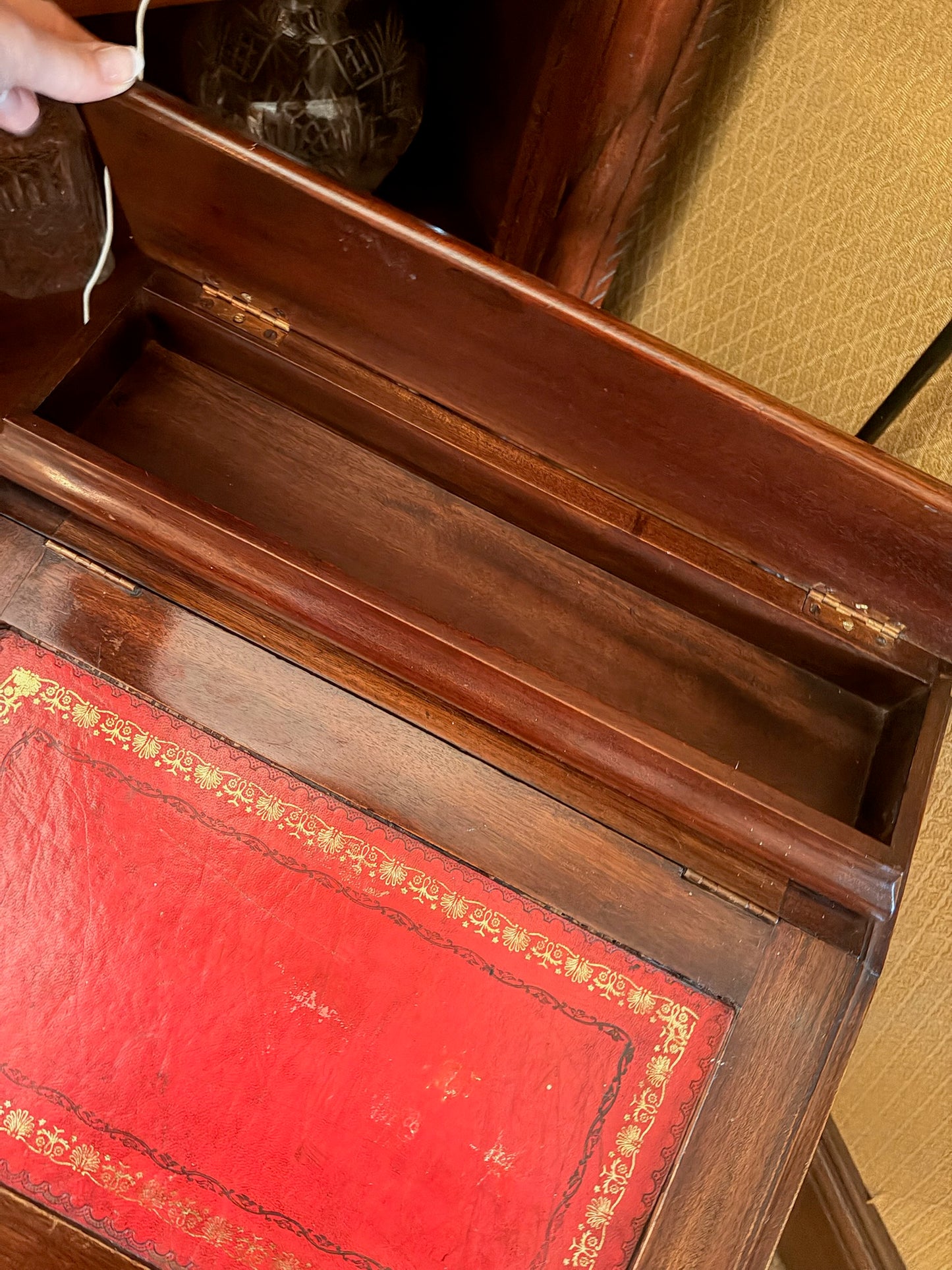 Victorian Style Mahogony Davenport Writing Desk