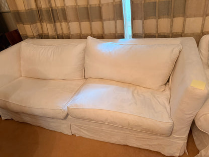 Three Seater Cream Sofa