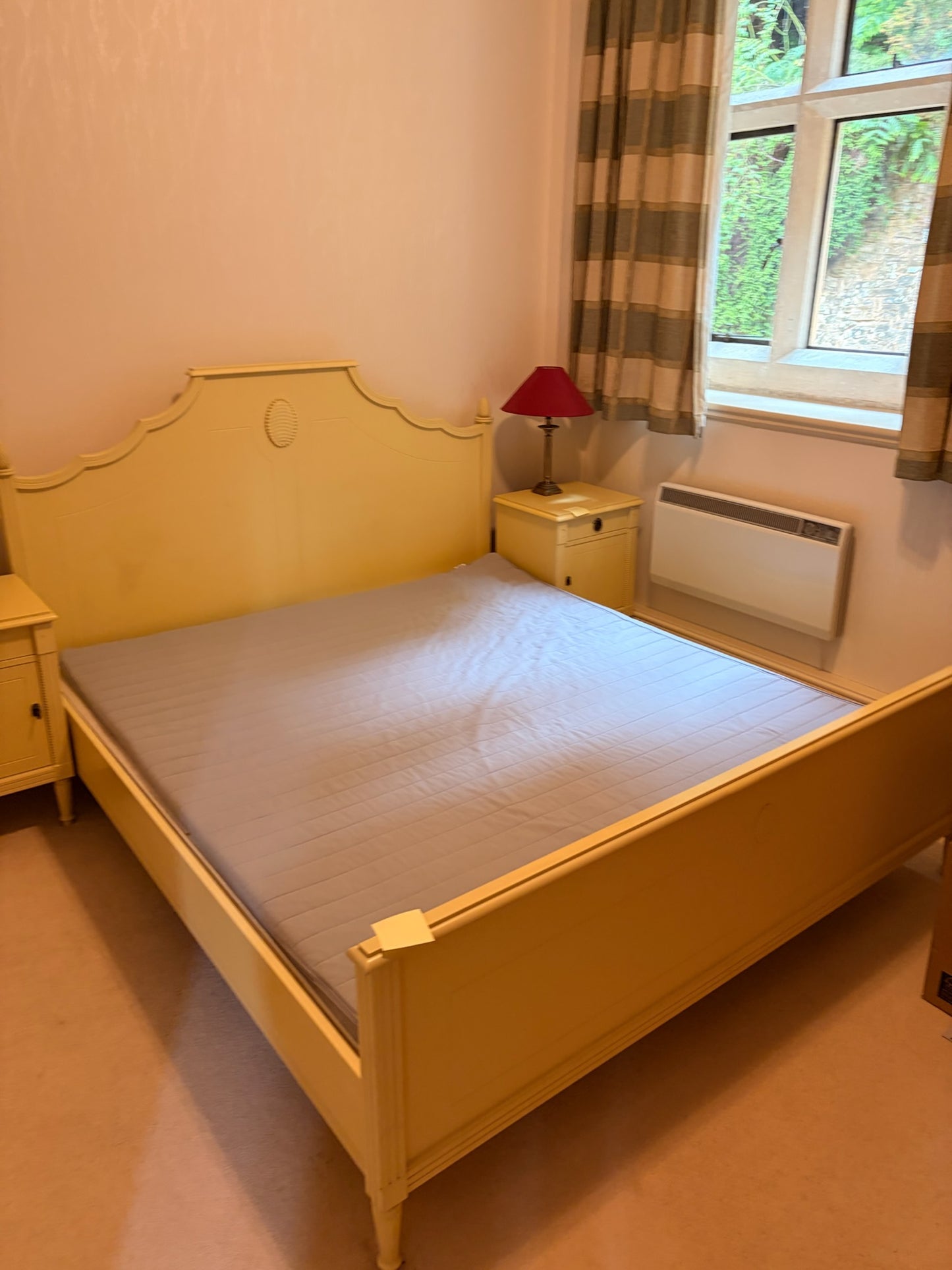 Painted Wooden Full Size Bed Frame