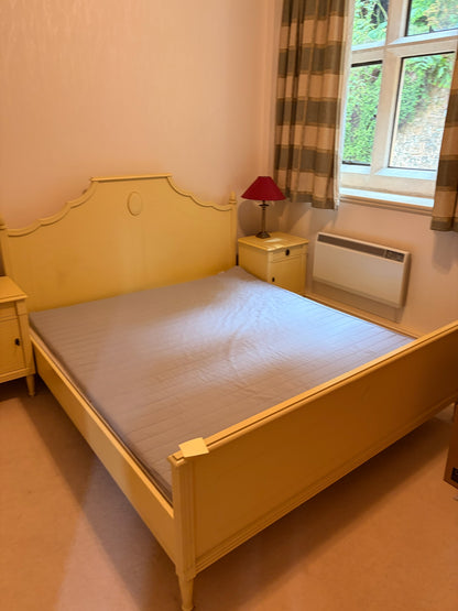 Painted Wooden Full Size Bed Frame