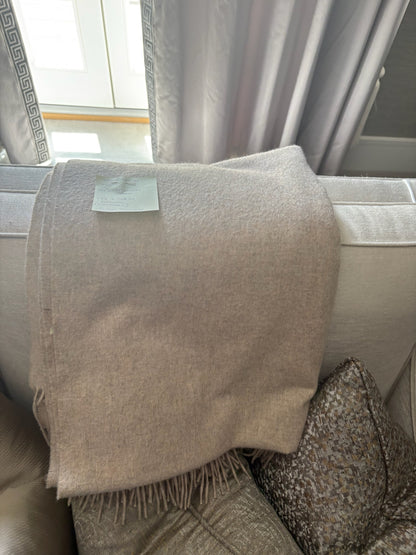 New Cashmere Throw by Johnson’s of Elgin