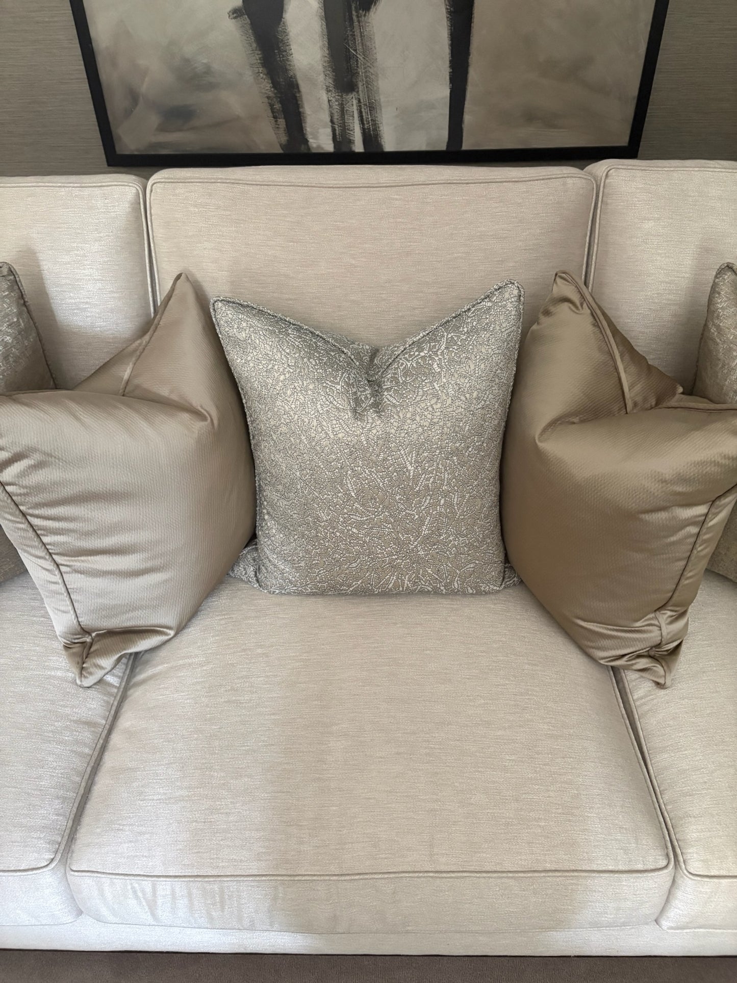 Silk Cushions by Alexander James Interiors