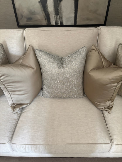 Silk Cushions by Alexander James Interiors