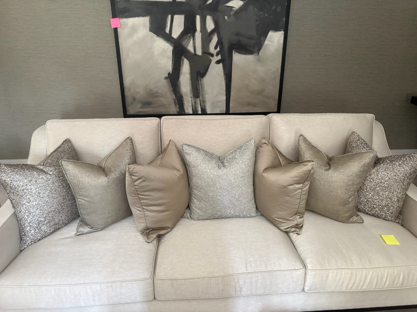 Silk Cushions by Alexander James Interiors
