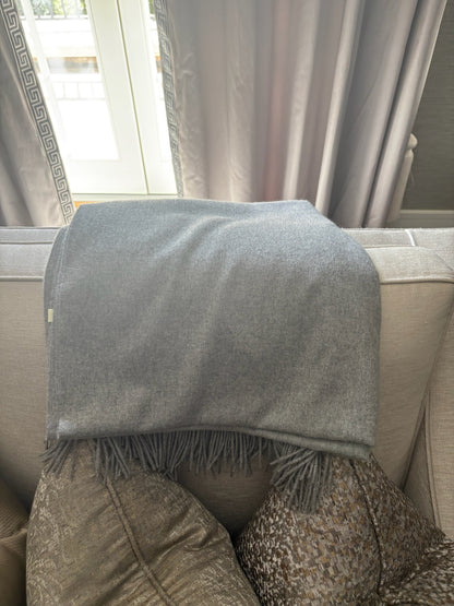 New Cashmere Throw by Johnson’s of Elgin