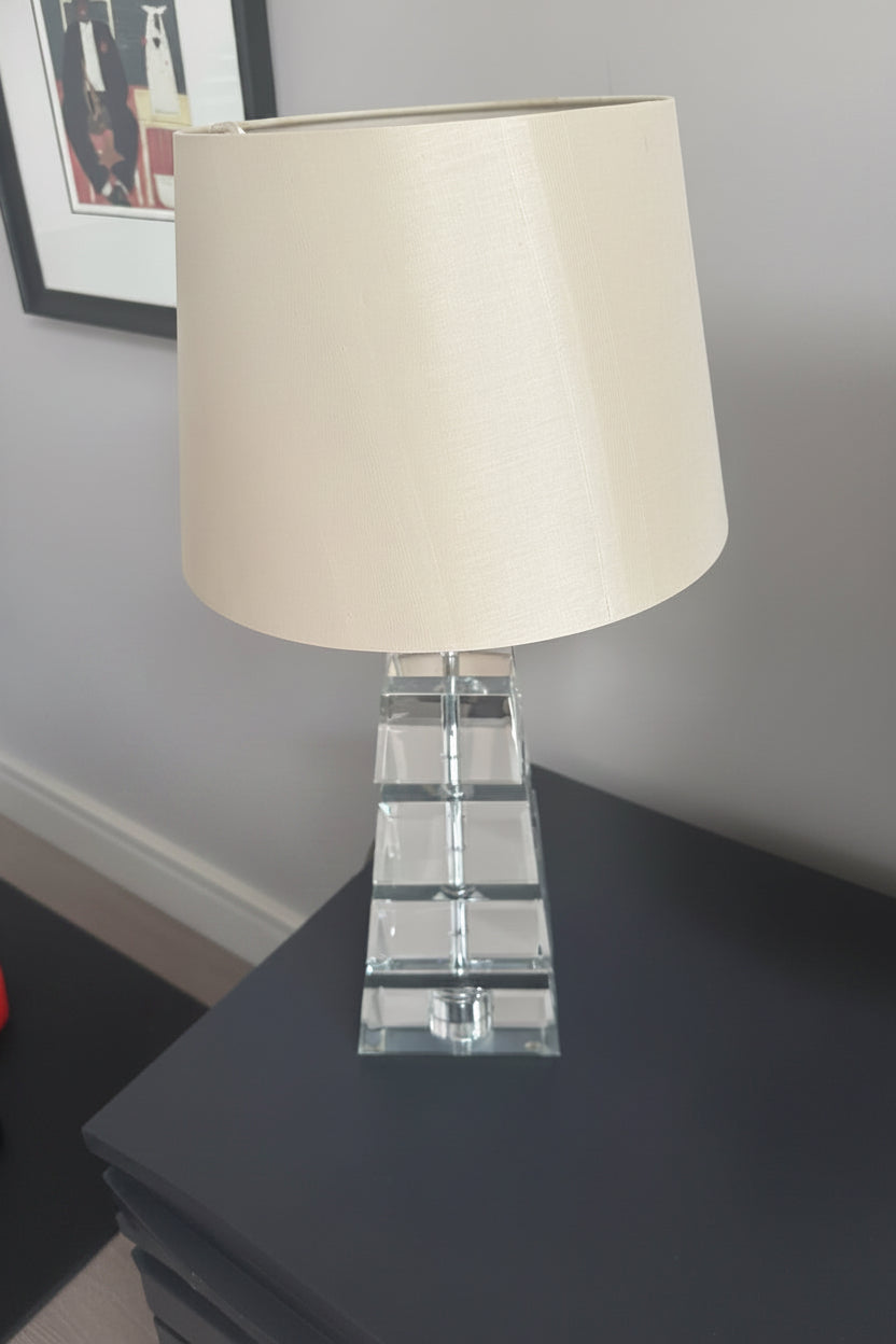 Glass Base Lamp