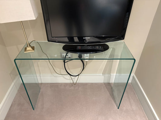 Glass Console Table