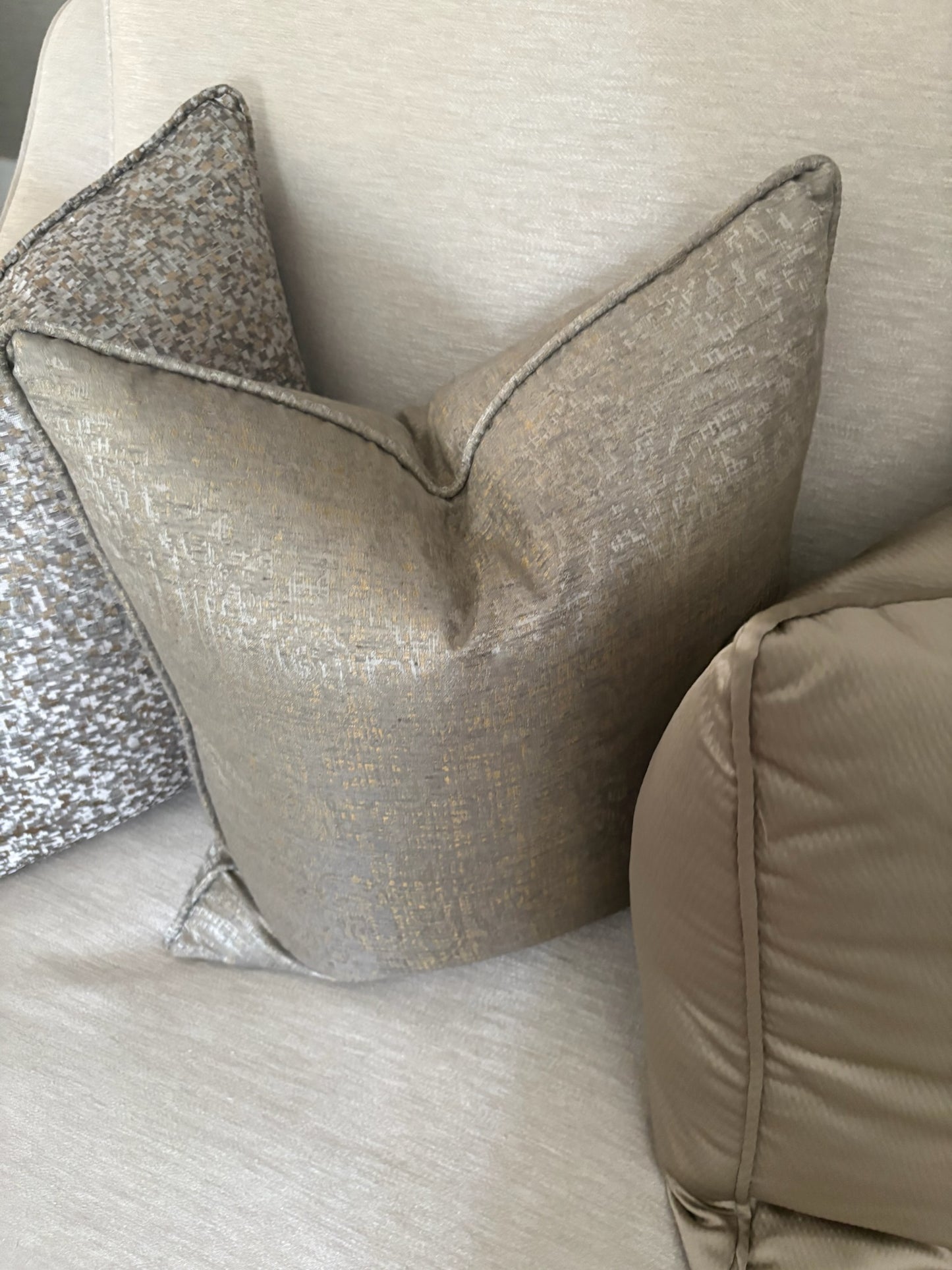 Silk Cushions by Alexander James Interiors