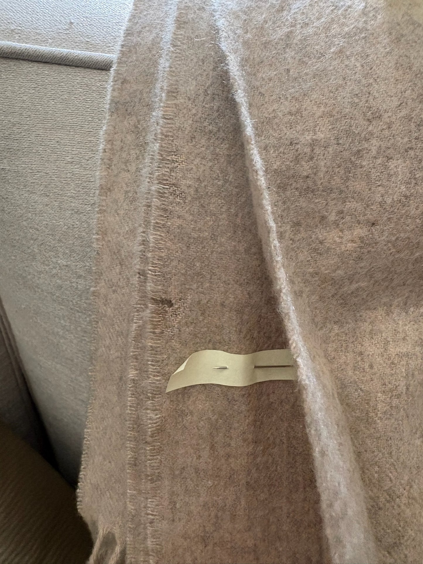 New Cashmere Throw by Johnson’s of Elgin