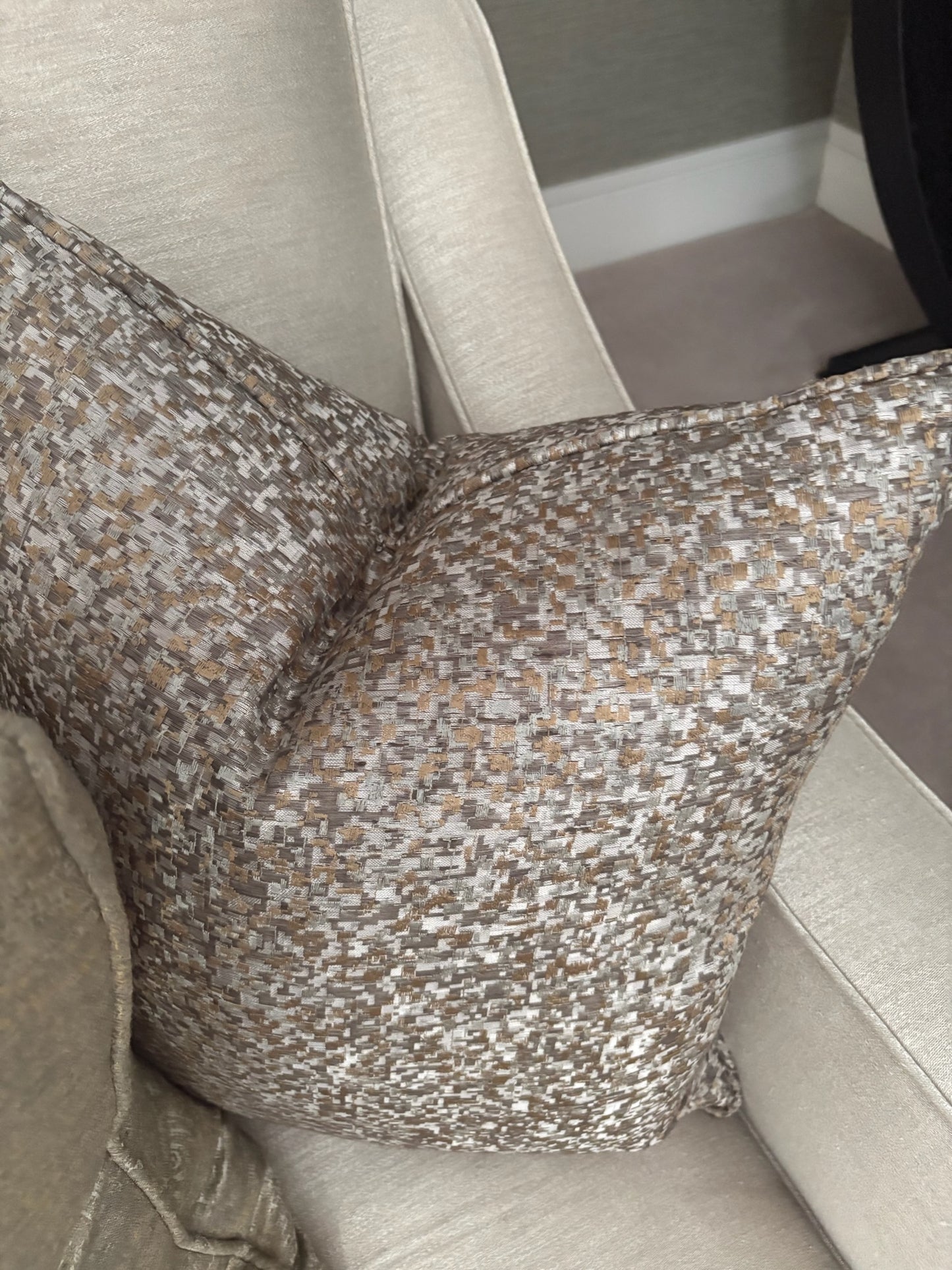Silk Cushions by Alexander James Interiors