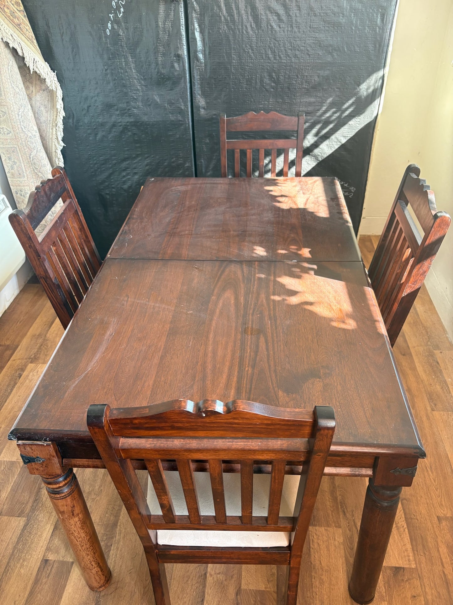Table and 4 Chairs