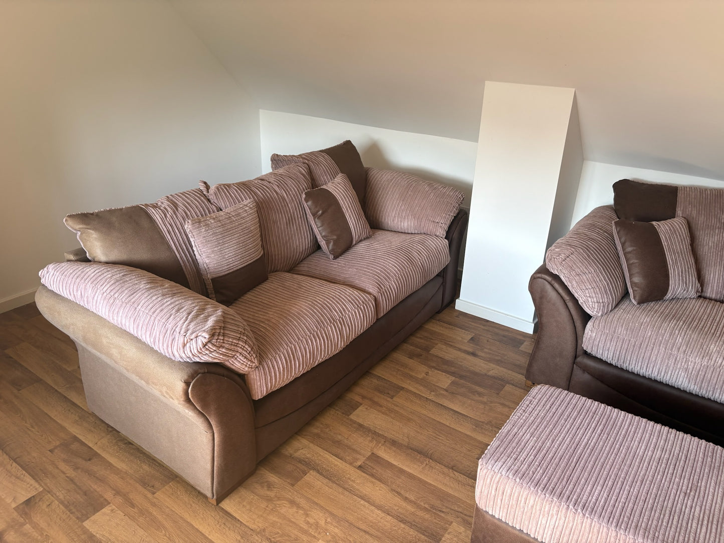 Leather / Material 2 Seater Sofa