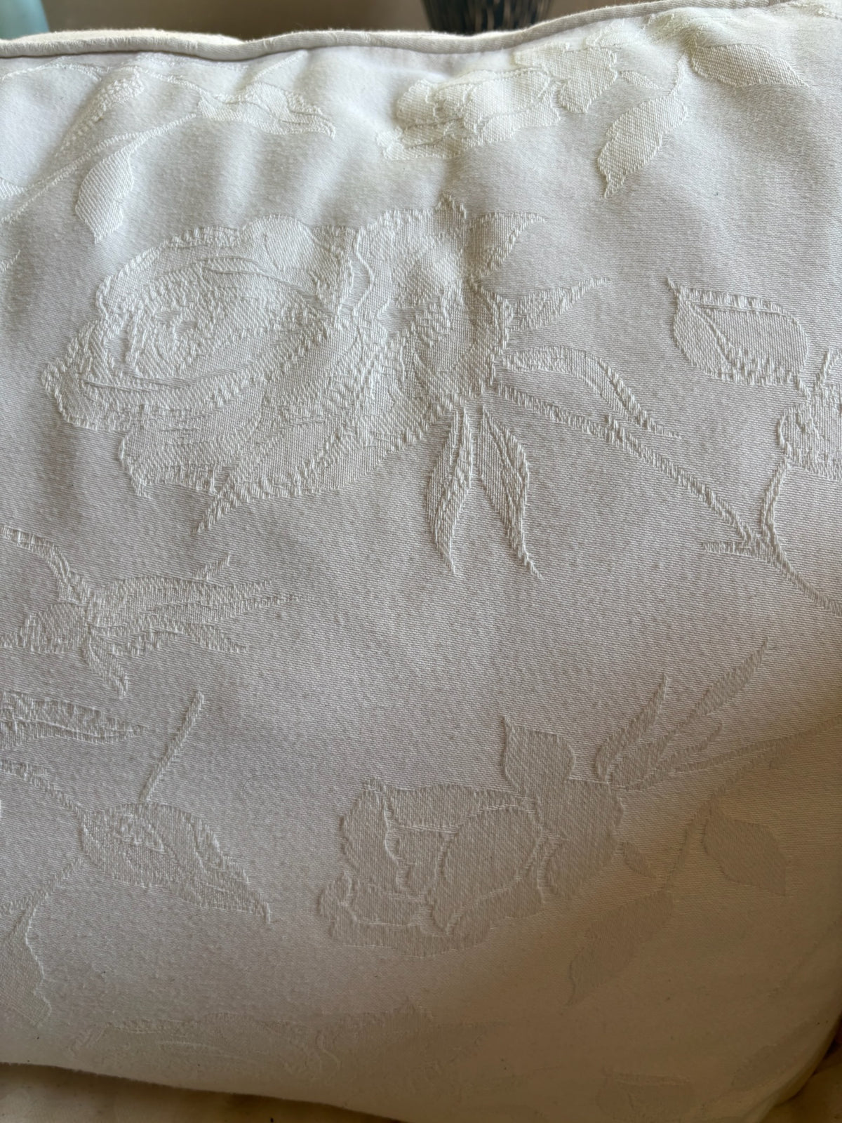 Three Seater Cream Sofa