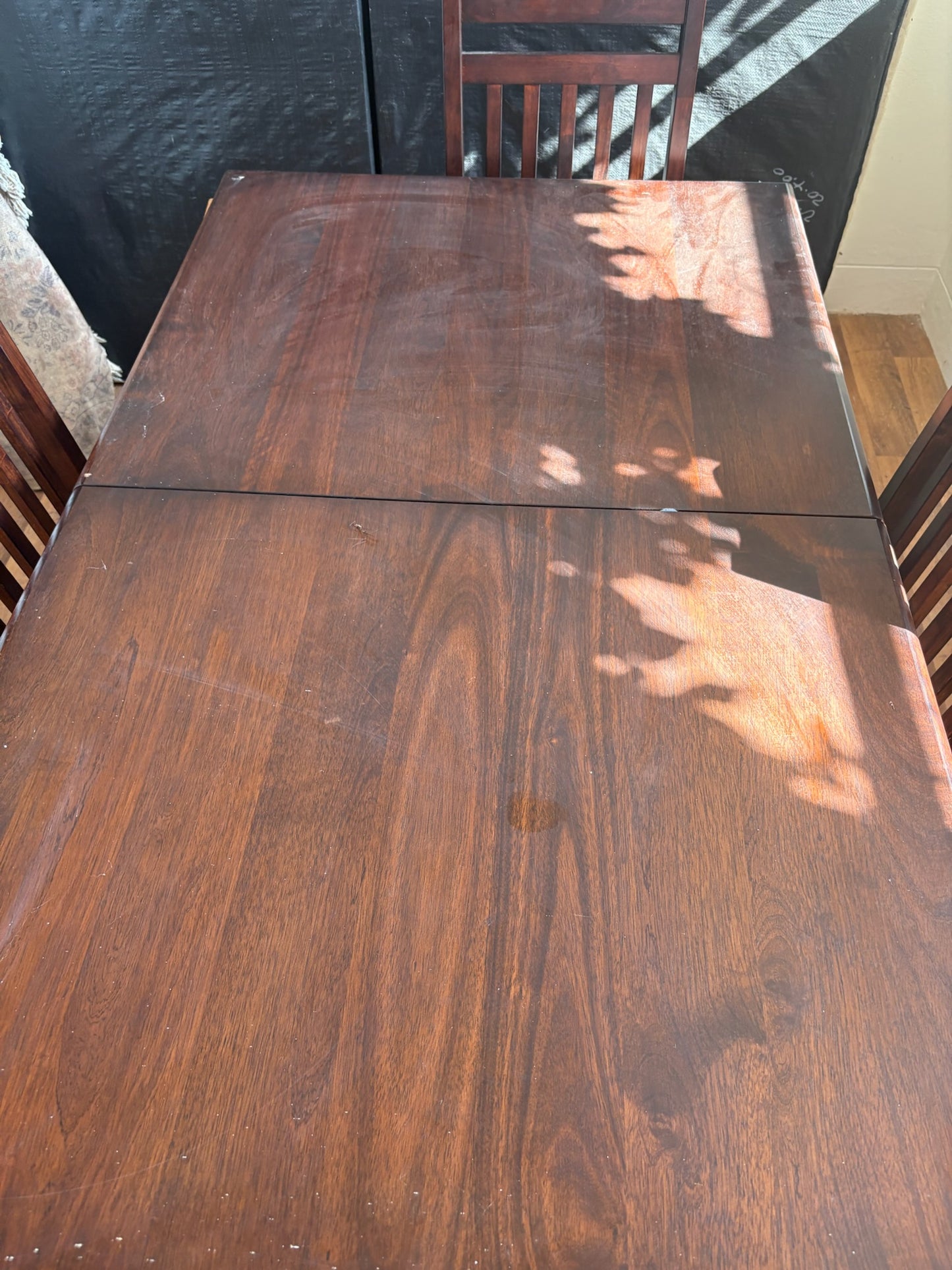 Table and 4 Chairs