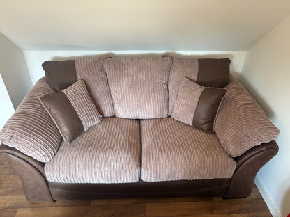 Leather / Material 2 Seater Sofa