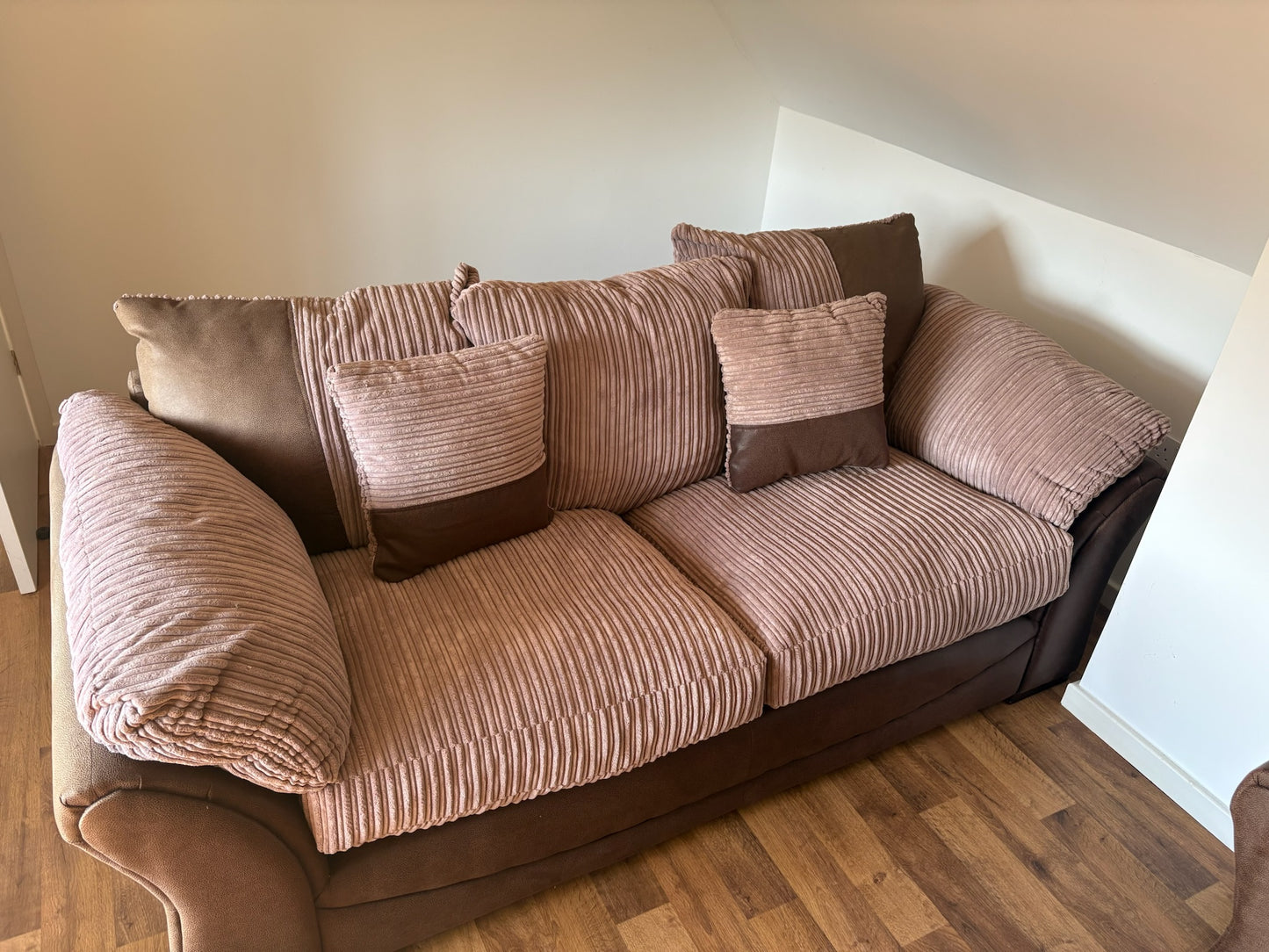 Leather / Material 2 Seater Sofa
