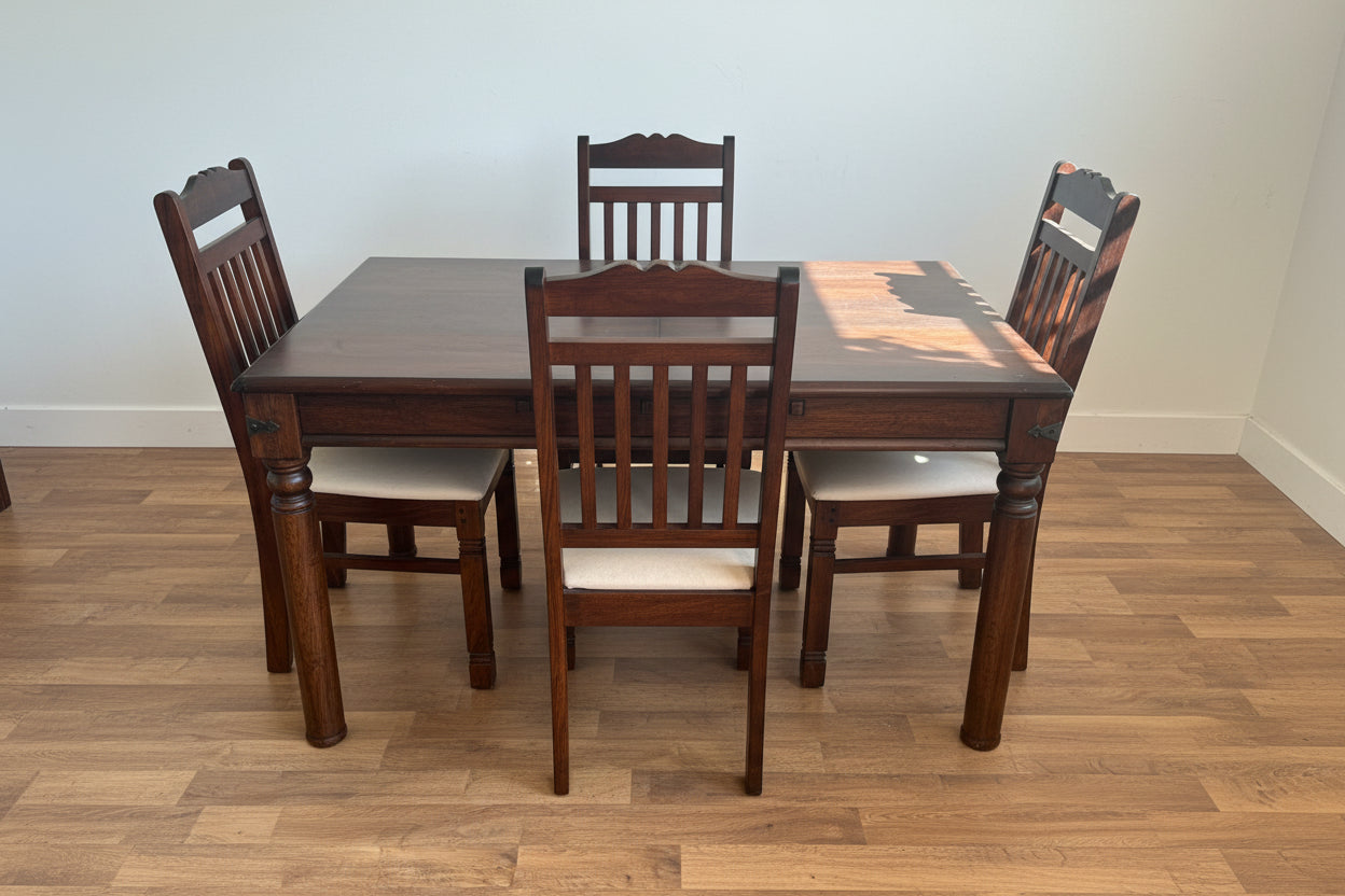 Table and 4 Chairs