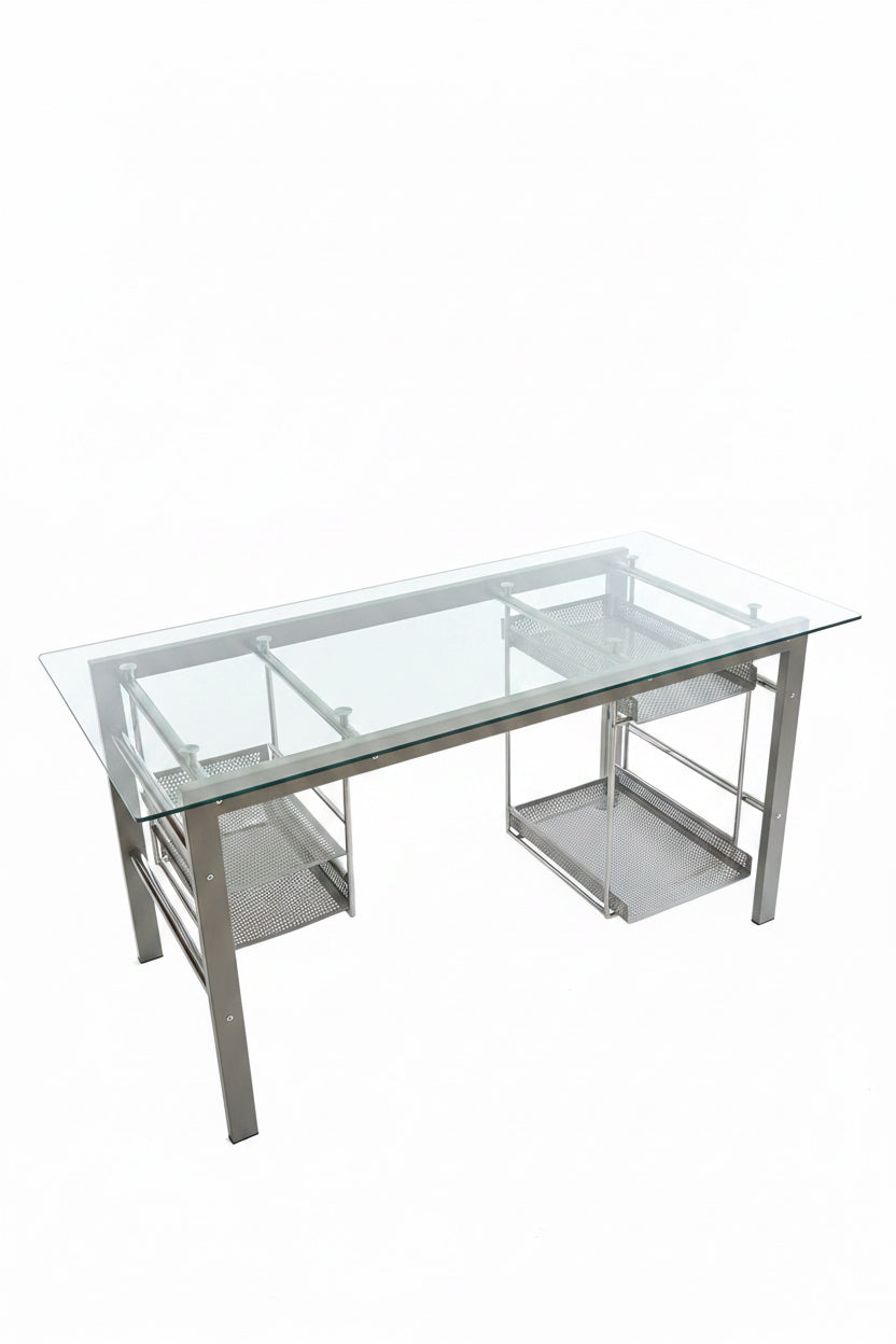 Glass Topped Table