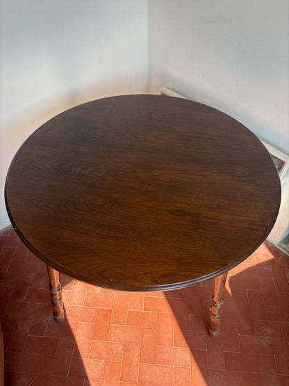 Circular Wooden Table