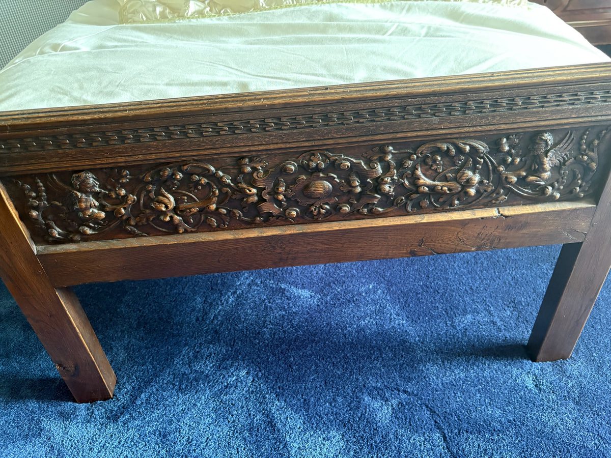 Pair of Antique Wooden Single Jack & Jill Beds