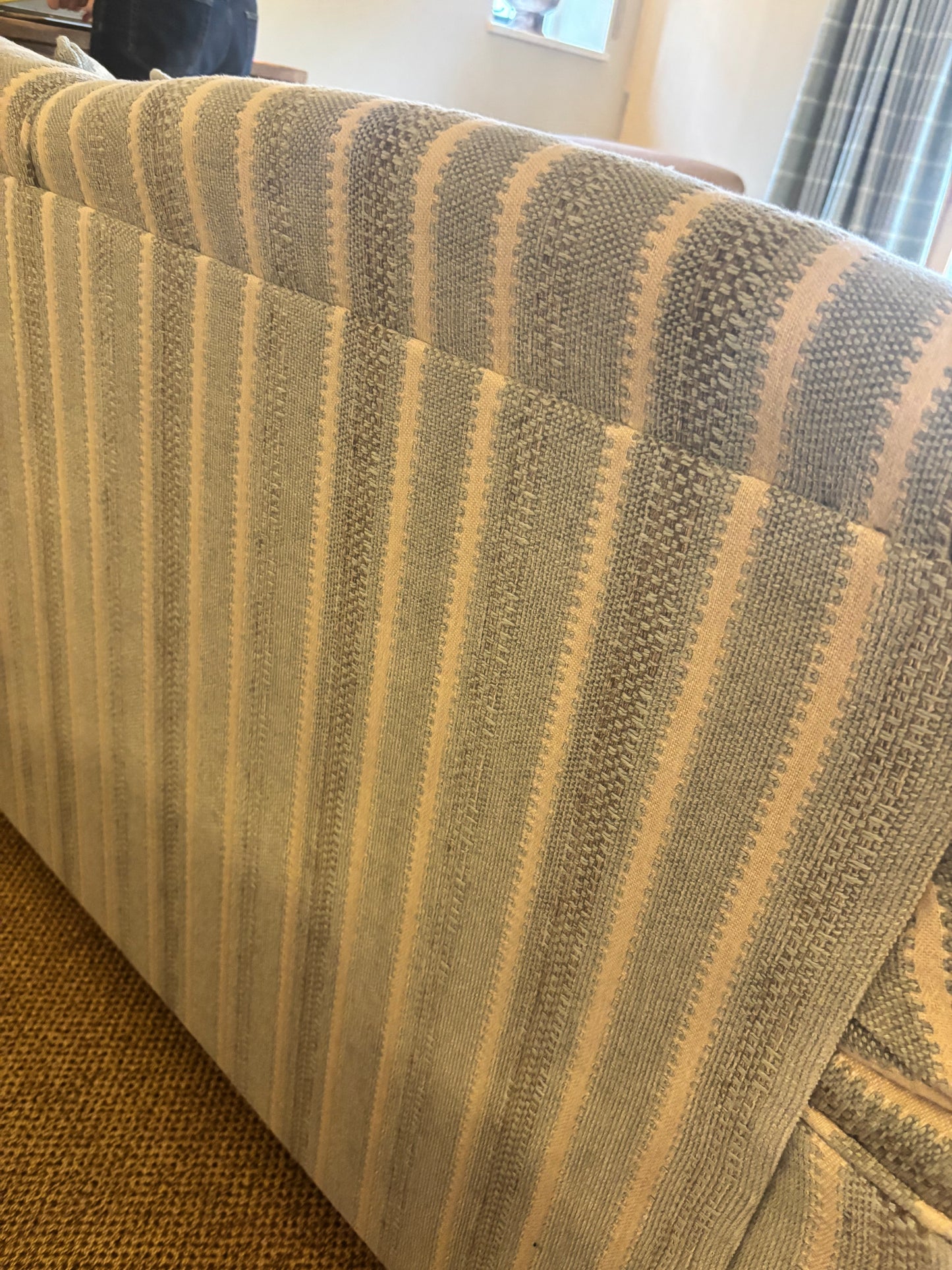 2 Seater Sage and Cream Sofabed Darlings Of Chelsea