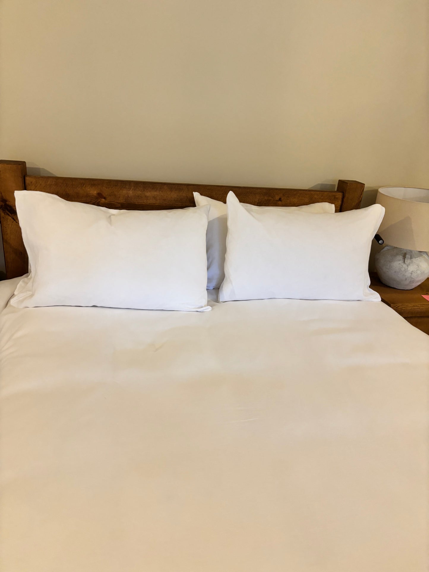 Oak King Size Bed with Wooden Headboard by Funky Chunky Coleridge