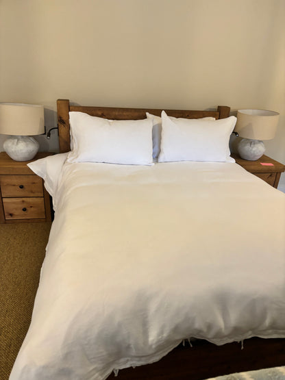 Oak King Size Bed with Wooden Headboard by Funky Chunky Coleridge