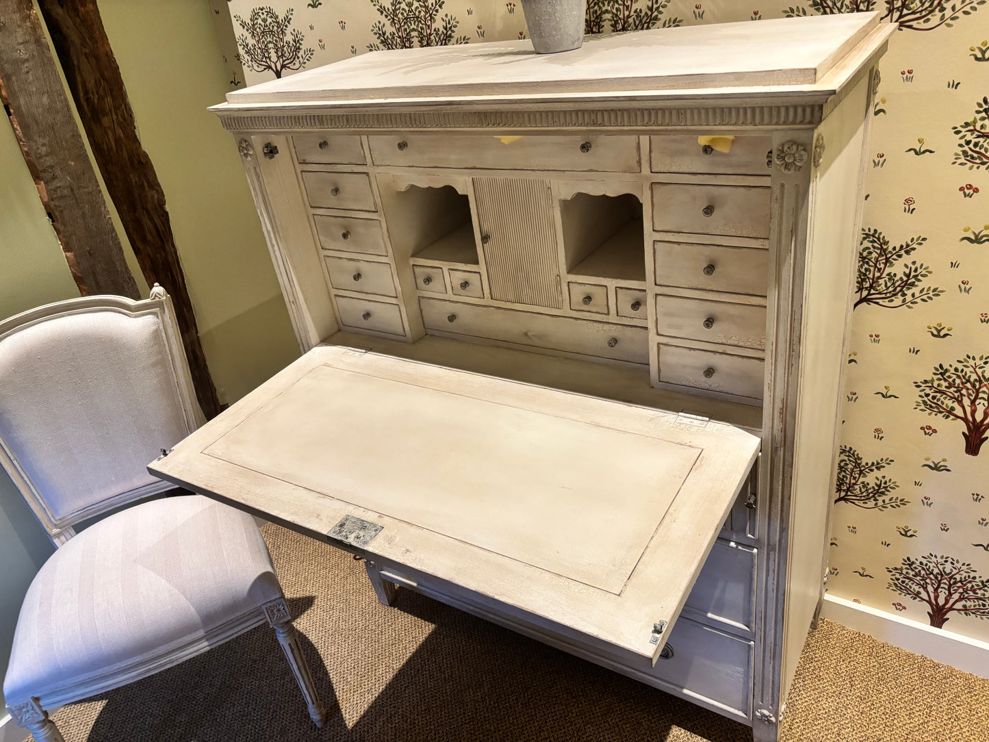 Coach House Cream Distressed Bureau