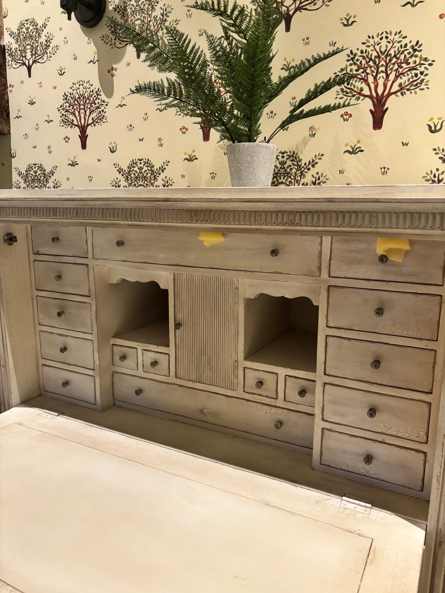 Coach House Cream Distressed Bureau