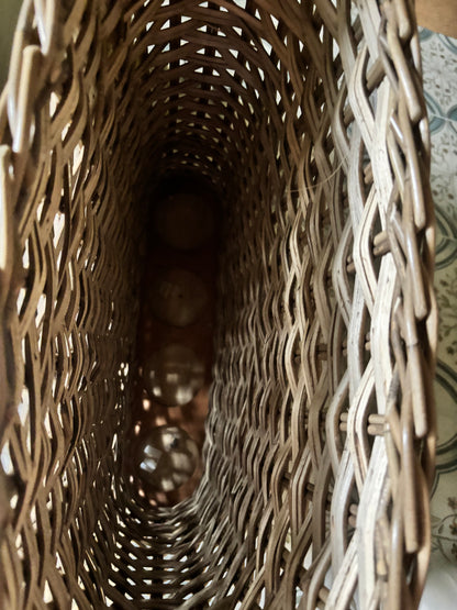 Wicker Umbrella Basket