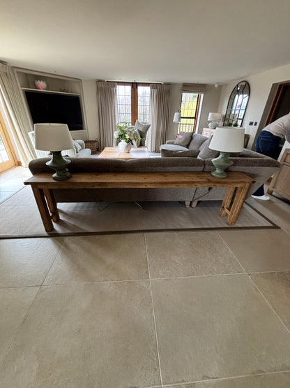 Bespoke Oak Long Console Table