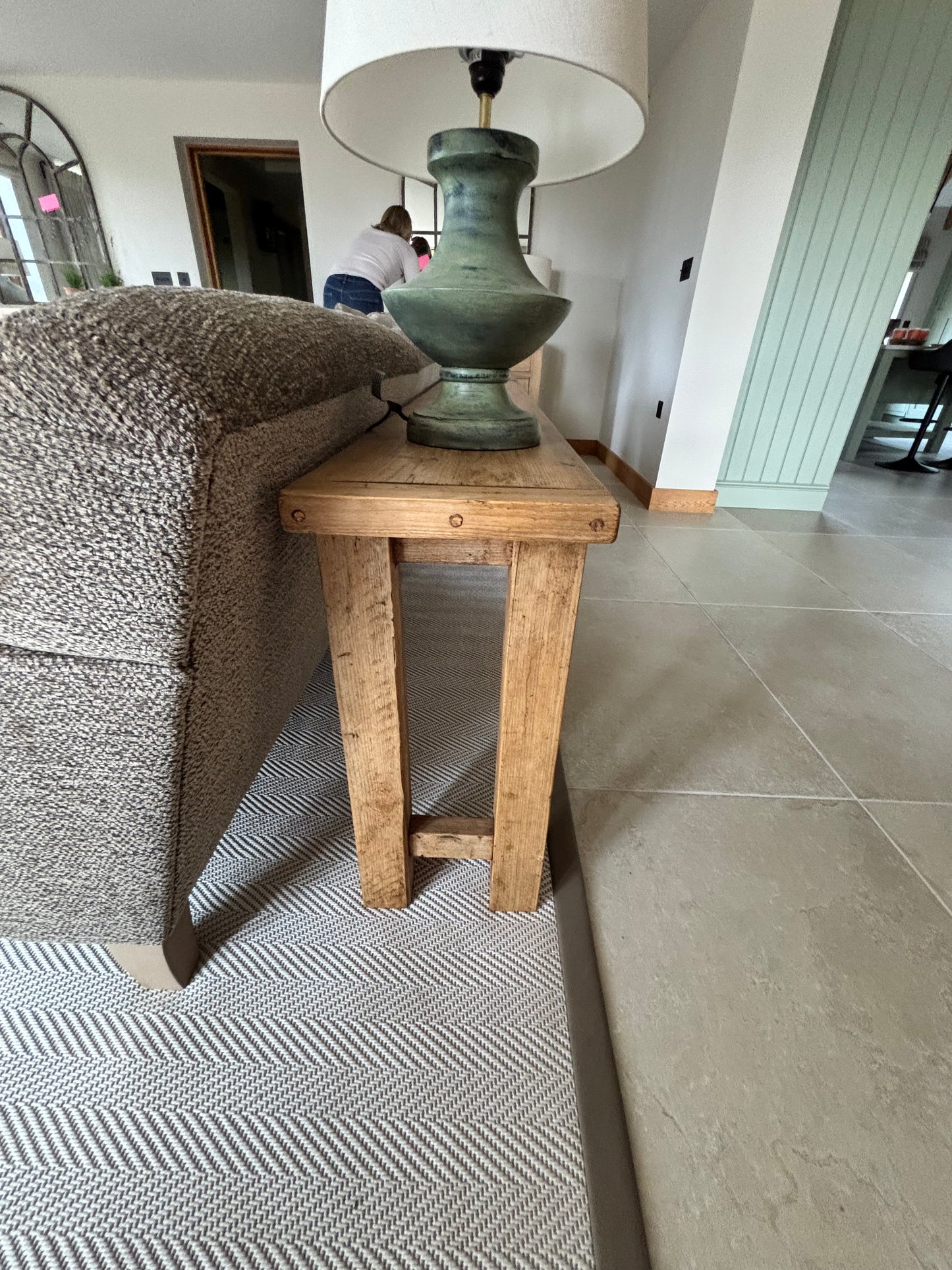 Bespoke Oak Long Console Table
