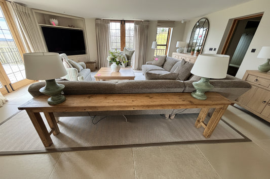 Bespoke Oak Long Console Table