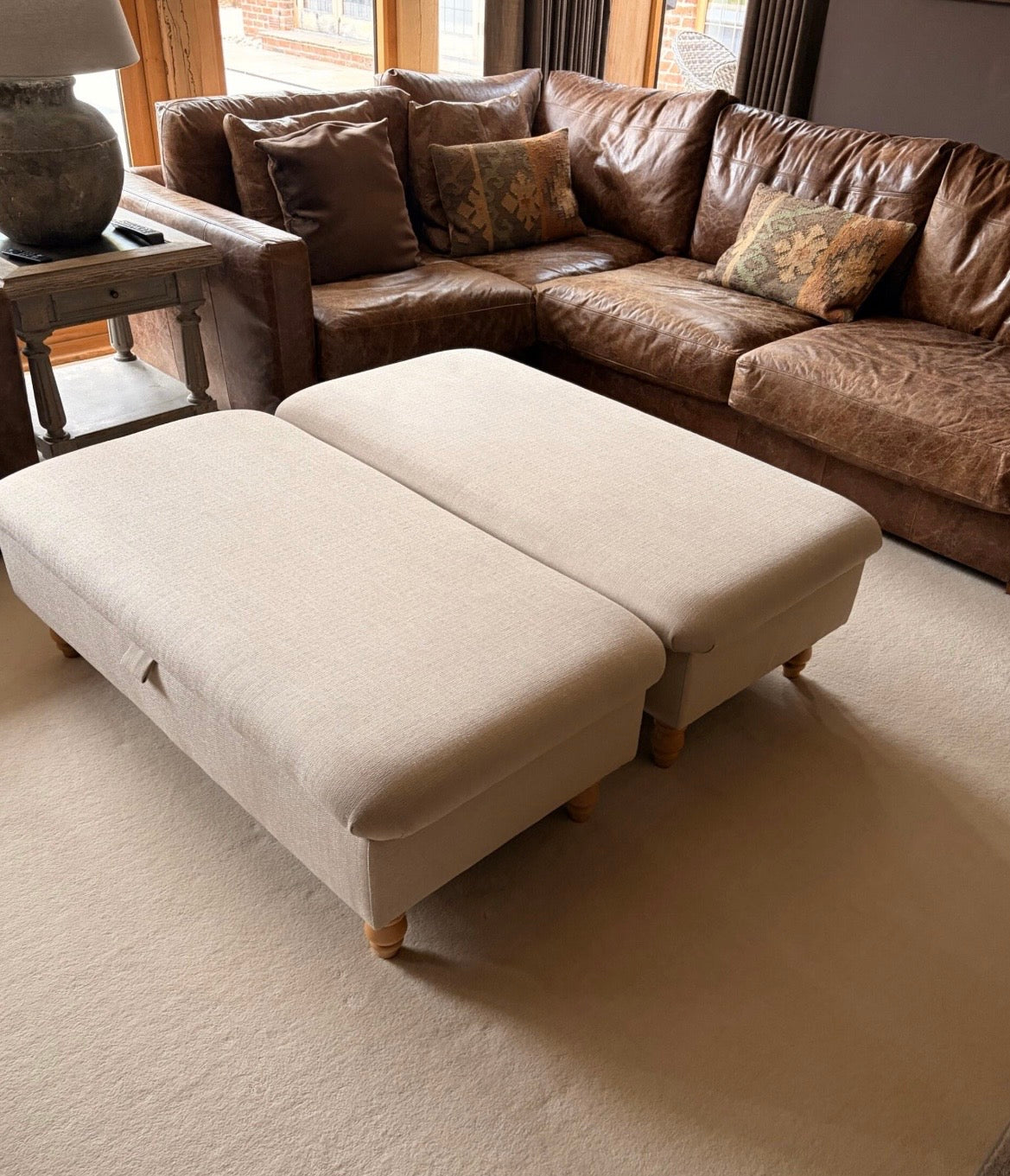 Upholstered Ottoman